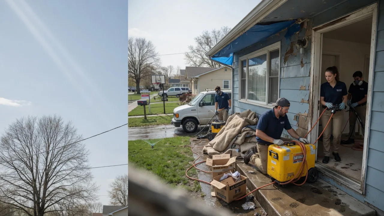 Basement Flood Cleanup in Rosine, KY near me